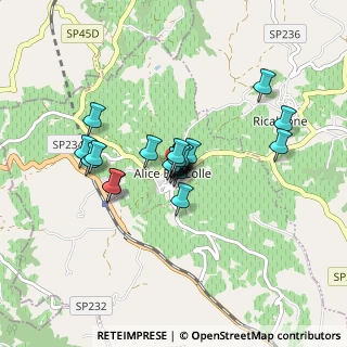 Mappa Via Balbi Porta, 15010 Alice Bel Colle AL, Italia (0.56364)