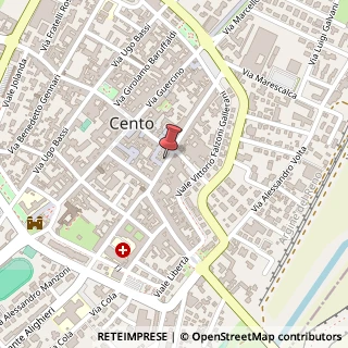 Mappa Via Cesare Cremonino, 58, 44042 Cento, Ferrara (Emilia Romagna)