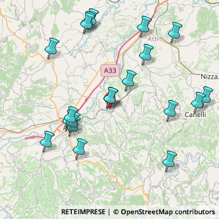Mappa Via Cocito, 12052 Neive CN, Italia (9.6975)