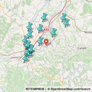 Mappa Via Cocito, 12052 Neive CN, Italia (7.65625)