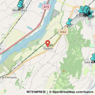 Mappa Via M. Battilocchi, 43044 Collecchio PR, Italia (4.3315)