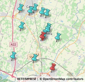 Mappa Via Antonio Vivaldi, 41019 Soliera MO, Italia (3.88286)