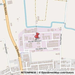 Mappa Via dei Mestieri, 9, 44022 Comacchio, Ferrara (Emilia Romagna)