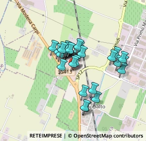 Mappa Strada Nazionale per Carpi, 41019 Appalto MO (0.32333)