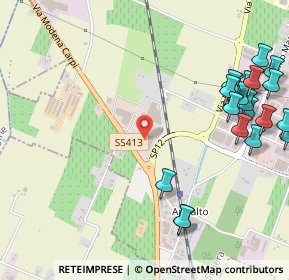 Mappa Strada Nazionale per Carpi, 41019 Soliera MO, Italia (0.719)