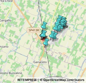 Mappa Via Modena Carpi, 41019 Appalto MO, Italia (1.347)