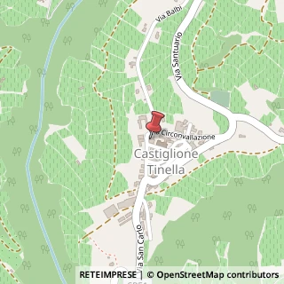 Mappa Via Circonvallazione, 7, 12053 Castiglione Tinella, Cuneo (Piemonte)