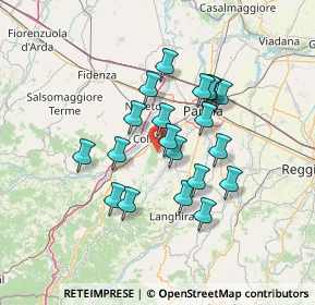Mappa Via Case Nuove, 43038 Sala Baganza PR, Italia (11.373)