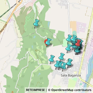 Mappa Via Case Nuove, 43038 Sala Baganza PR, Italia (1.24037)