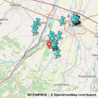 Mappa Via Case Nuove, 43038 Sala Baganza PR, Italia (8.143)