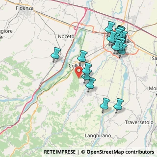 Mappa Via Case Nuove, 43038 Sala Baganza PR, Italia (8.89)