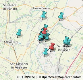 Mappa Via Vittorio Veneto, 44042 Cento FE, Italia (4.2695)