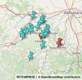 Mappa Via Pierino Testore, 14053 Canelli AT, Italia (10.68111)