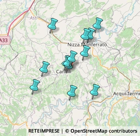 Mappa Via Pierino Testore, 14053 Canelli AT, Italia (5.51308)