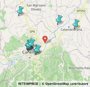 Mappa Via Pierino Testore, 14053 Canelli AT, Italia (1.84636)