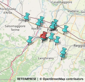 Mappa Caleffi Mirca, 43038 Sala Baganza PR, Italia (10.3175)
