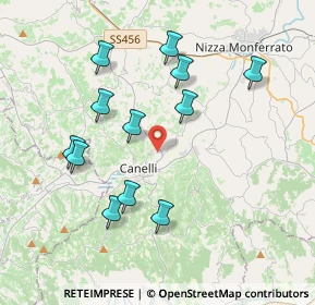 Mappa Via Augusto Monti, 14053 Canelli AT, Italia (3.8225)