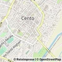 Karte Cento