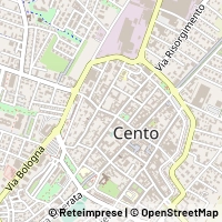 Kaart Cento