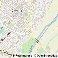 Karte Cento