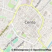 Mapa Cento
