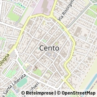 Mapa Cento
