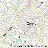 Mapa Cento