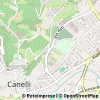 Map Canelli
