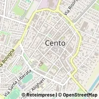 Mapa Cento