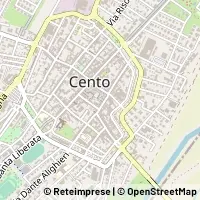 Mapa Cento