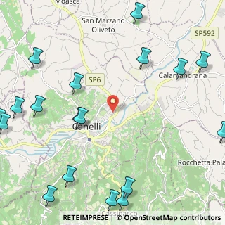 Mappa Via San Giovanni Bosco, 14053 Canelli AT, Italia (3.4165)