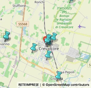 Mappa Via G. Lodi, 40014 Crevalcore BO, Italia (1.69818)