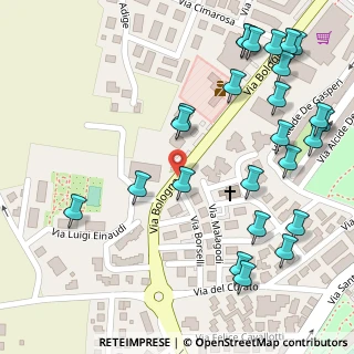 Mappa Via Borselli, 44042 Cento FE, Italia (0.172)