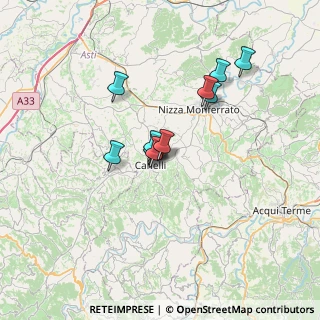 Mappa Via Grazia Deledda, 14053 Canelli AT, Italia (5.05909)