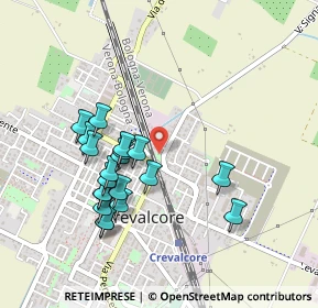 Mappa Via Signata, 40014 Crevalcore BO, Italia (0.4435)