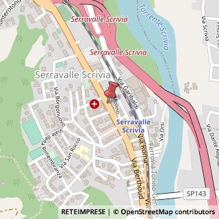 Mappa Piazza XX Settembre, 13, 15069 Serravalle Scrivia, Alessandria (Piemonte)