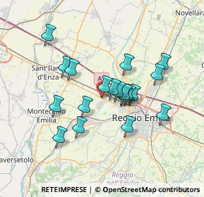 Mappa 42124 Cella RE, Italia (5.93105)