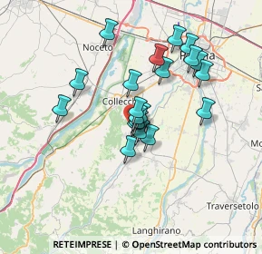 Mappa Strada Collecchio, 43038 Sala Baganza PR, Italia (5.6925)