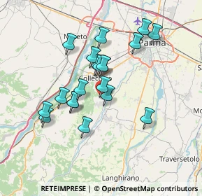 Mappa Strada Collecchio, 43038 Sala Baganza PR, Italia (6.1385)