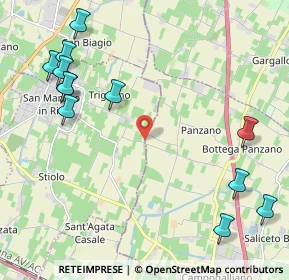 Mappa Via Canale dell'Erba, 42018 San Martino in Rio RE, Italia (2.79083)