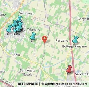 Mappa Via Canale dell'Erba, 42018 San Martino in Rio RE, Italia (2.7255)