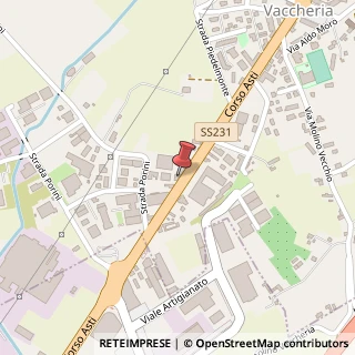 Mappa Corso Asti, 5/a, 12050 Guarene, Cuneo (Piemonte)