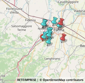 Mappa Strada Ripa, 43044 Collecchio PR, Italia (8.71182)