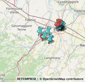 Mappa Strada Ripa, 43044 Collecchio PR, Italia (11.6845)