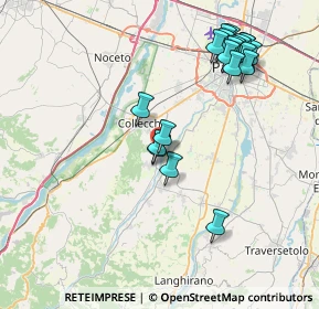 Mappa Via Sebastiano Galeotti, 43038 Sala Baganza PR, Italia (8.5245)