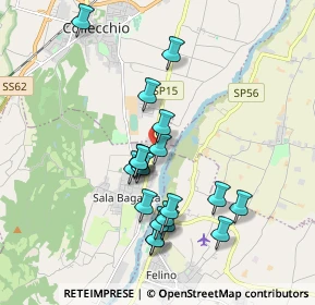 Mappa Via Sebastiano Galeotti, 43038 Sala Baganza PR, Italia (1.7395)