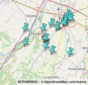 Mappa Via Provinciale, 43038 Sala Baganza PR, Italia (7.12632)