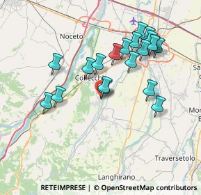 Mappa Via Provinciale, 43038 Sala Baganza PR, Italia (7.1705)