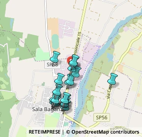 Mappa Via Provinciale, 43038 Sala Baganza PR, Italia (0.871)