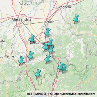Mappa A7 Milano - Genova, 15069 Serravalle Scrivia AL, Italia (14.20308)